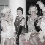 Gatsby Girls at Speakeasy themed event - roving and stage